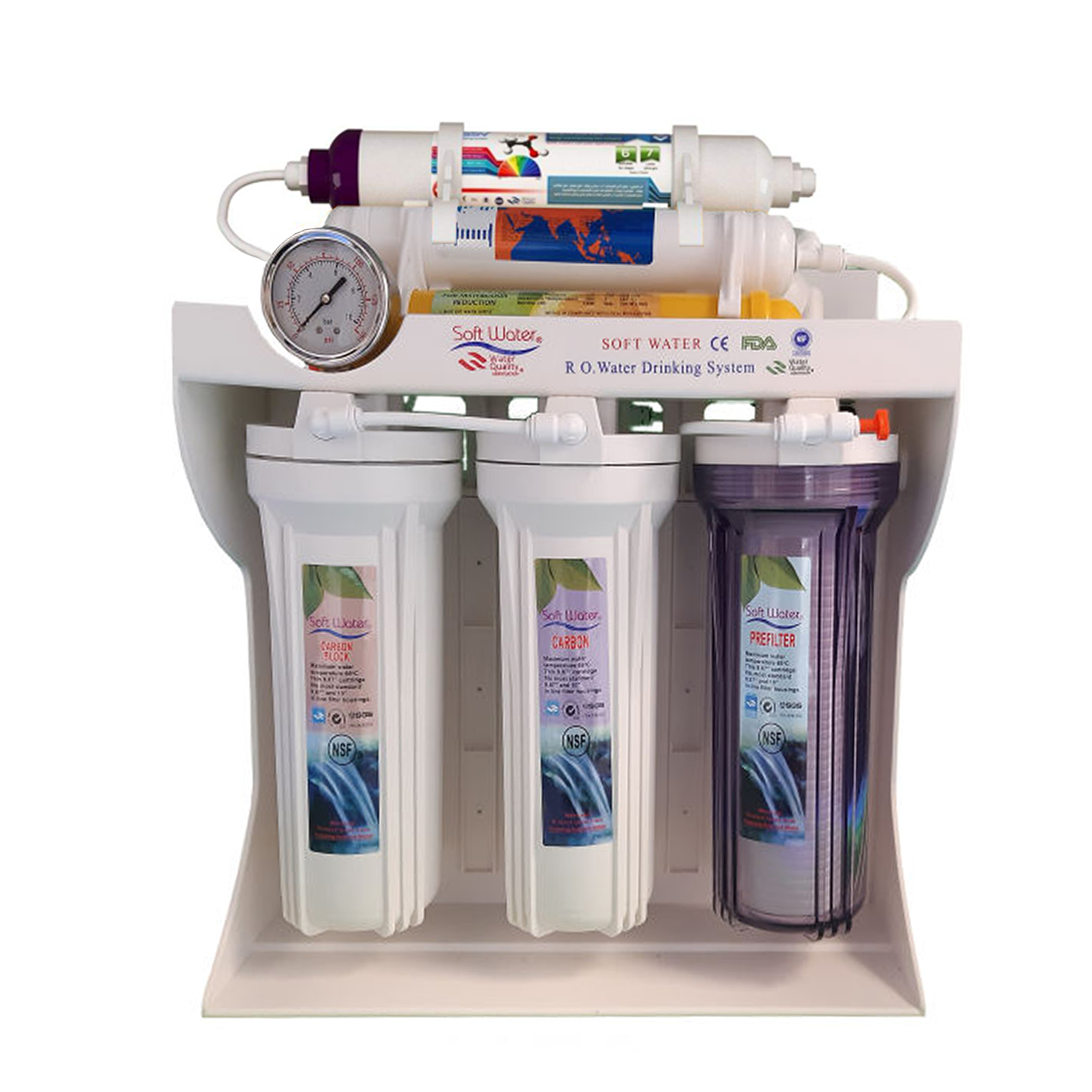تصفیه آب سافت واتر 7 مرحله ای