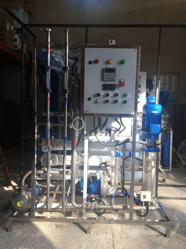 دستگاه تصفیه آب صنعتی 75.000 لیتر