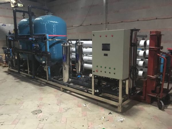 دستگاه تصفیه آب صنعتی 800.000 لیتر