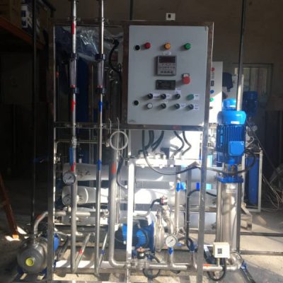 دستگاه تصفیه آب صنعتی 15.000 لیتر مخصوص داروسازی