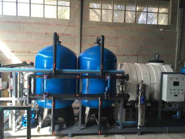 دستگاه تصفیه آب صنعتی 800.000 لیتر