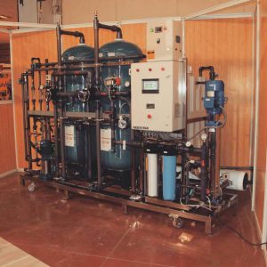 دستگاه تصفیه آب صنعتی 50.000 لیتر فول اتومات